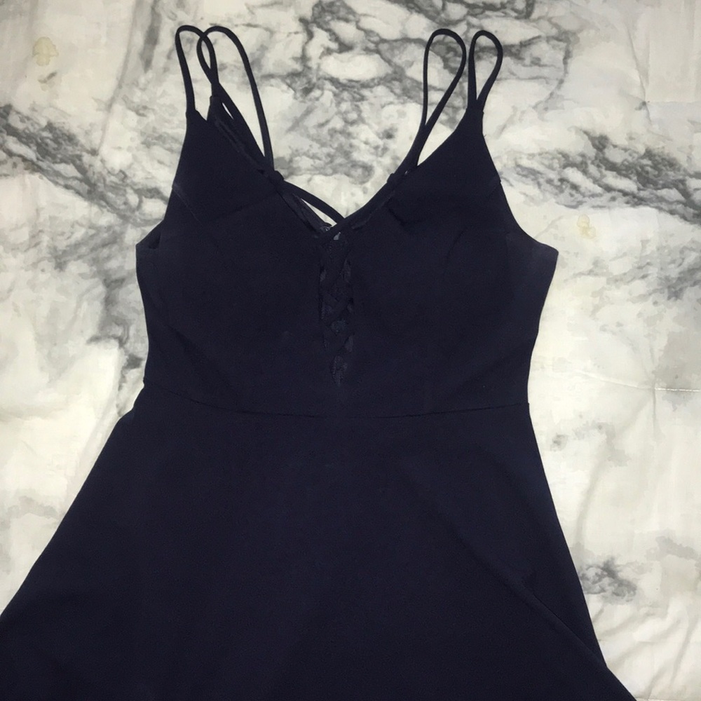 Dillard’s Spaghetti Strap Low Cut Dress